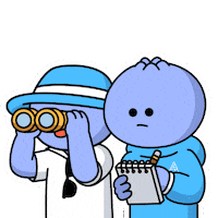 Look Watching Sticker by Kudai