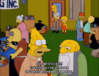 Happy Season 8 GIF by The Simpsons