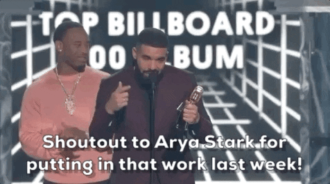 game of thrones drake GIF by Billboard Music Awards