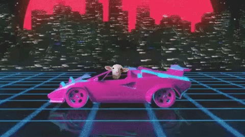 Driving Speed Racer GIF by Best Friends Animal Society