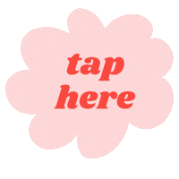 Tap Here Daisy Sticker