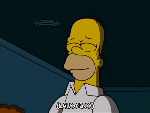 happy homer simpson GIF