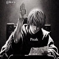 Light Yagami Peak GIF