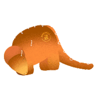 Beer Sleeping Sticker by russell_beer