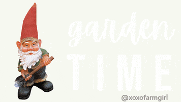 Gnome GIF by xoxofarmgirl