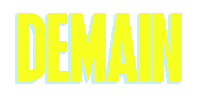 Demain Sticker by Pete The Monkey
