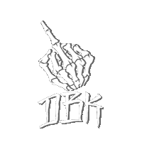 Till The Wheels Fall Off Middle Finger Sticker by Dirt Bike Kidz