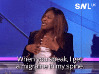 Snl Shut Up GIF by Sky