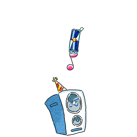 Fun Dj Sticker by Red Bull