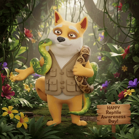 Happy Snake GIF by Doge Pound