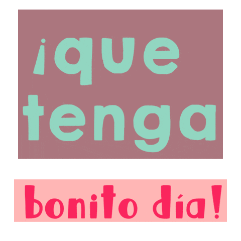 Happy Buen Dia Sticker