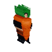 Carrot Man Sticker by MANGOTEETH