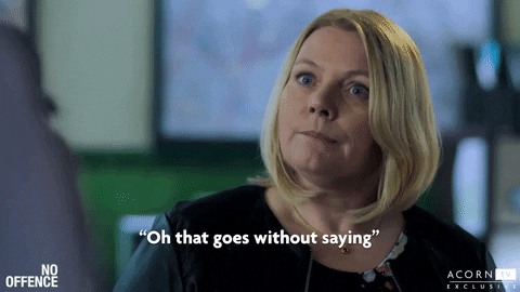 no offence acorntv exclusive GIF by Acorn TV