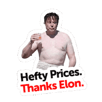 Elon Musk Surprise Sticker by Creative Courage