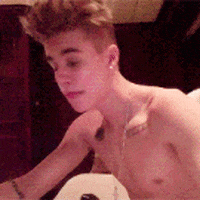 sexy justin bieber GIF