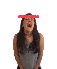 Feliz Aaaa Sticker by Karen Brandão