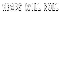 Rolling Heads Will Roll Sticker by Pudgy Penguins
