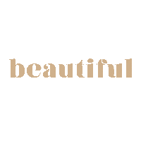 Beauty Font Sticker