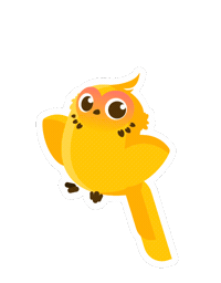 Chirpy Sticker by LesGensQui