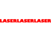 Laserlaserlaser Sticker by Good Empire