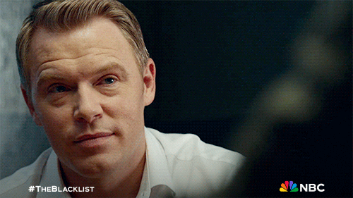 The Blacklist Wink GIF by NBC