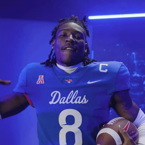 Lets Go Win GIF by SMU Football