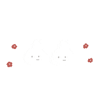 Happy うさぎ Sticker
