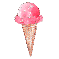Ice Cream Vacation Sticker