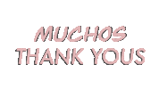 jennypetit thank you thanks gracias muchas gracias Sticker