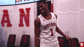 College Sports Smile GIF by Indiana Hoosiers