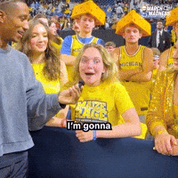 Go Blue College Basketball GIF by NCAA March Madness