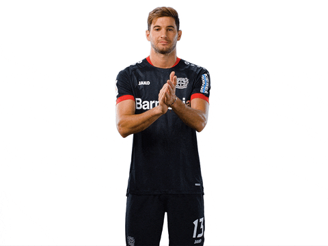 Bayer 04 Clapping GIF by Bayer 04 Leverkusen