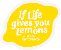 lemonade-la california lemonade lemons make lemonade Sticker