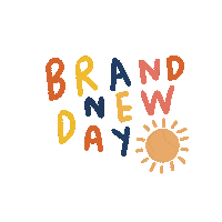 geekylatte today brand new day bright day Sticker
