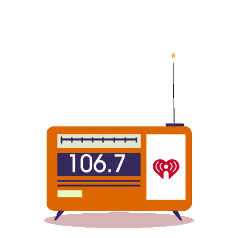 Radio Station Sticker by iHeartRadio