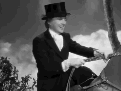 equestrian joan fontaine GIF by Warner Archive