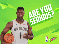 New Orleans Pelicans Seriously GIF by Mountain Dew