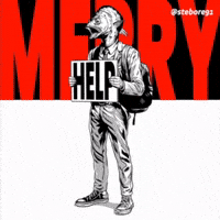 Happy New Year Funny Christmas GIF