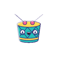 SnejMommsen drums Eid drumming eid 2020 Sticker