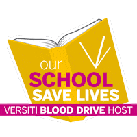 Save Lives Blood Donation Sticker by Versiti Blood Centers