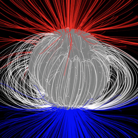 Magnetic Field Sun GIF by European Space Agency - ESA
