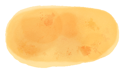 Orange Background Sticker