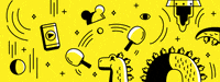 phone rocket GIF by Percolate Galactic