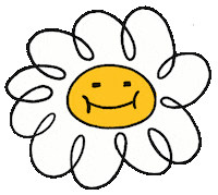 Flower Smile Sticker