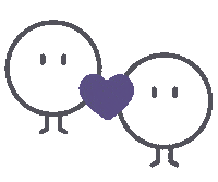 Heart Friends Sticker by MORI