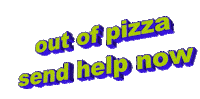 Hungry Food Sticker by AnimatedText