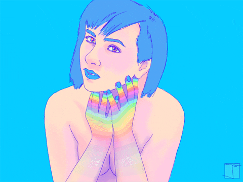 rainbow rave GIF by Phazed