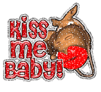 kissing kiss kiss STICKER