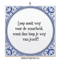 Humor Spreuk Sticker by Tegelspreuken.nl
