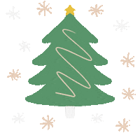 Christmas Tree Sticker